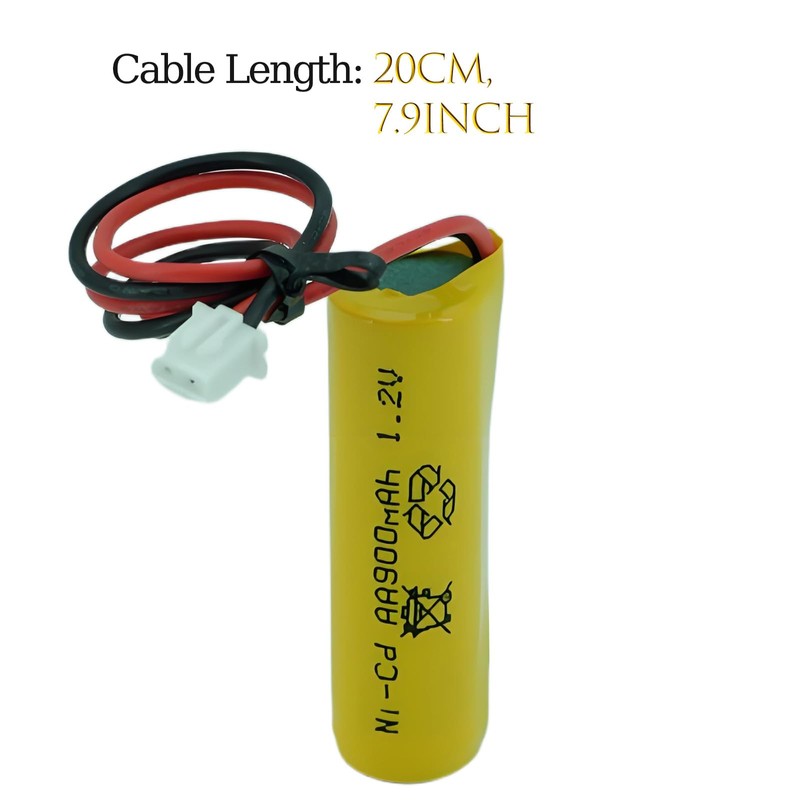 AA 900mAh 1.2V Exit Sign Emergency Light Batteries for UnitechOSA268