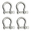 Bow Shackle Reedny 304 Stainless Steel 5/32", 1/4", 5/16",3/8", 1/2",