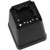 HOIGON 100 Pack 3 Inch Black Square Nursery Pot, Durable