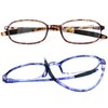 AQWANO 4 PACK Computer Reading Glasses Blue Light Blocking Lightweight