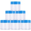 Beauticom 180pcs 30G/30ML (1oz) Thick Wall Round Plastic Clear Container