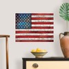 CANVAS ON DEMAND Pledge of Allegiance Wall Decal, American Flag