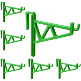 FEYAIM 6 Pack Bee Frame Holder Beehive Inspection Bracket Bee Hive Frame Grip for Beekeeper Frame Perch Beekeeping Beehive Frame Perch Beehive Stand for Honey Harvesting & Inspection(Green)