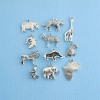 Unbranded Africa Charm Collection Antique Silver Tone 11 Different Charms