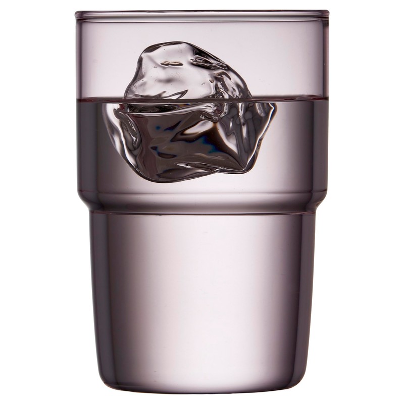 Lyngby Glas Torino Tumblers 40 cl Pack of 2 Pink