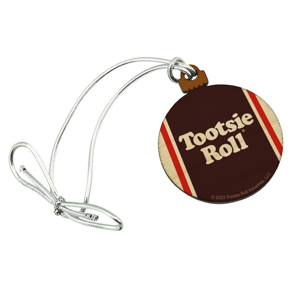 GRAPHICS & MORE Tootsie Roll Wrapper Mini Small Tiny Wood