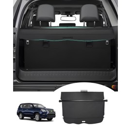 Powerty Cargo Cover for 2010-2023 Lexus GX 460 GX460, Retractable Trunk Cover Trunk Shielding Shade for GX460 Accessories Rear Privacy Screen No Gap