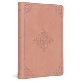 ESV New Testament with Psalms and Proverbs (TruTone, Pink, Fleur-de-lis Design)