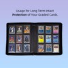 ARCHIVALPRO 9 Pocket Top Loader Binder | Holds 288 Toploader