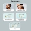 Open Ear Headphones Wireless Bluetooth 5.3 IPX4 Waterproof Stereo Open