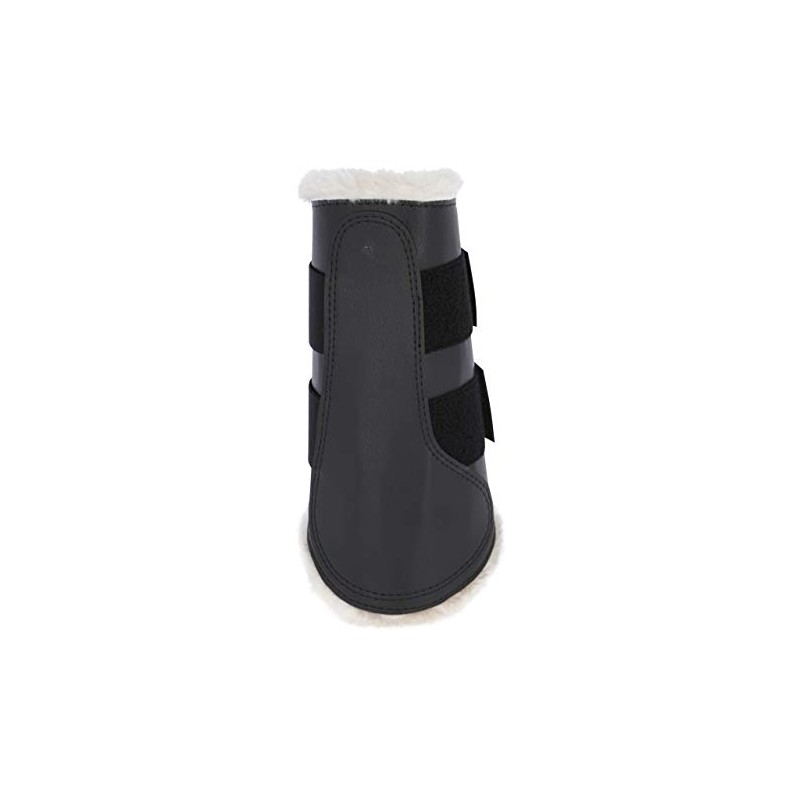 Covalliero Kerbl 3210550 Dressage Gaiters Fleece Rear Black L