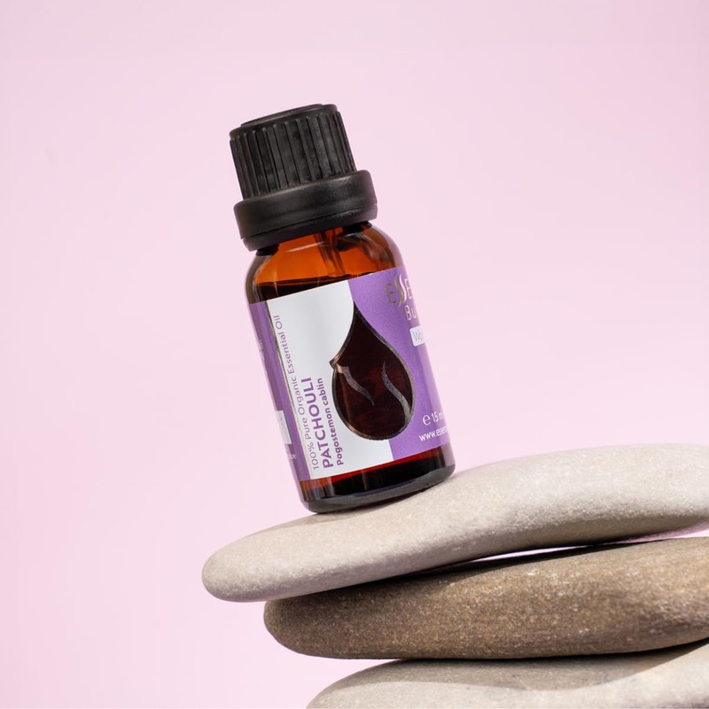 Essences Bulgaria Organic Patchouli Essential Oil 15 ml | Pogostemon