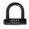 Mini Compact Padlock 4 Digit Combi 12mm Shackle U-Lock D-Lock