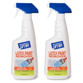 Motsenbocker’s Lift Off 41301-2PK 22-Ounce Latex Paint Remover Spray is Environmentally Friendly Removes Latex Paint and Enamel and Works on Multiple Surfaces Water-Based, Pack of 2
