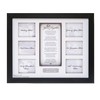 60th Anniversary Collage Picture Frame - 11”x14” Photo Wall Frame