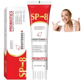 SP-8 Ultra Whitening Probiotic Toothpaste for Fresh Breath (1PC)