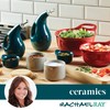 Rachael Ray Serveware Ceramics EVOO and Ramekin Dipper Set, 4