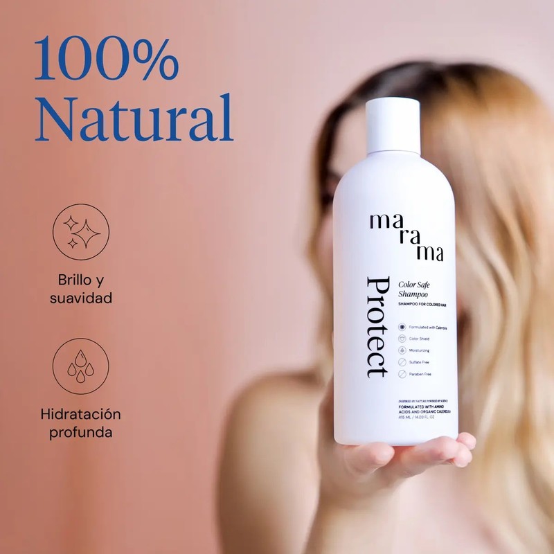 MARAMA Protect Shampoo Para Cabello Teñido o Procesado 500 ml