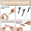 Hearing Aid Cleaning Kit,12pcs Hearing Aid Cleaning Tools,Hearing Aid Amplifier