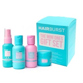 HAIR BURST Travel Gift Set - Mini Shampoo & Conditioner Set, Nourishing Mask and Volumising Elixir for Longer, Stronger and Healthier Hair Perfect for Travelling and Gifting