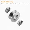 Sliding Gate Rollers Stainless Steel V Groove Wheel Heavy Duty