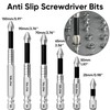 High-Magnetic Screwdriver Drill Bit Set: 6 Pcs Anti Slip Strong
