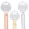 Gullor 6 Pieces Crystal Drop Diamond Metallic Refillable Retractable Ballpoint