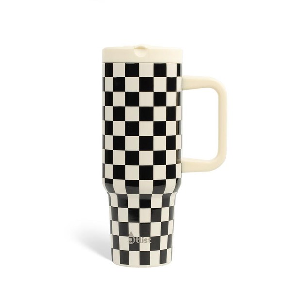 【Bestgift】100% Leakproof 40 oz Tumbler with Handle | Built-In Flip