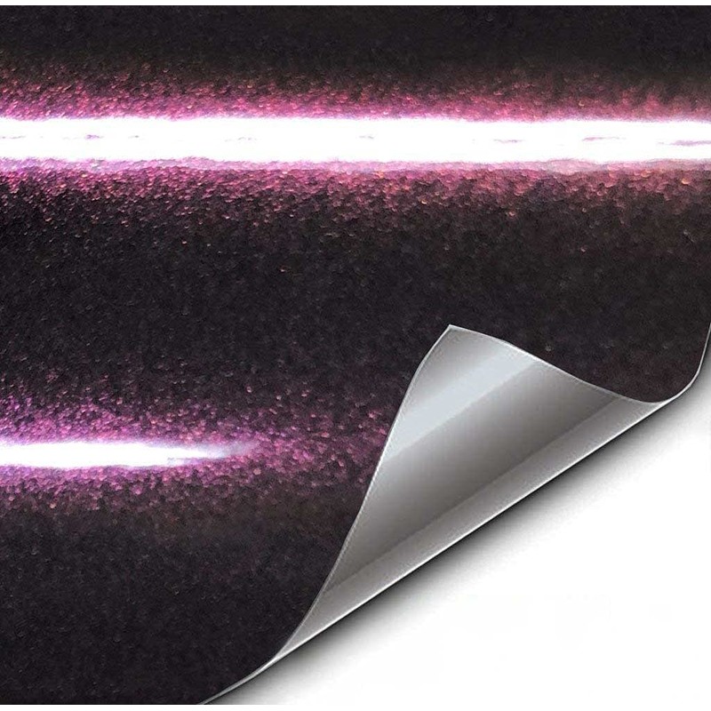 VViViD+ Gloss Nightshade Purple Premium Vinyl Wrap Film (6ft x