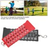 Golf Score Counter, 2pcs Golf Shot Score Board 18 Hole