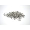 Generisch Pack of 100 C-Hooks Galvanised 39mm Long 18mm Wide
