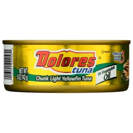 Dolores Tuna Yellowfin In Oil 5 OZ (Pack of 24)