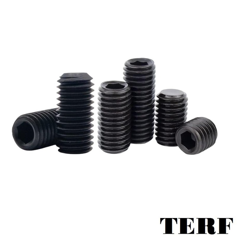 TERF® M8 X 20mm Allen Head Hex Socket Grub Screws