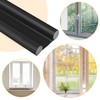 Double Under Door Draught Excluder, 37in/96cm Draft Excluder for Doors,