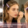 Pinzas de Cocodrilo para el Cabello Profesionales Antideslizantes, 12 Piezas