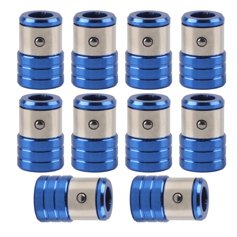 10PCS Screwdriver Magnetic Ring Anti Slip Drill Bits Magnetizer Ring