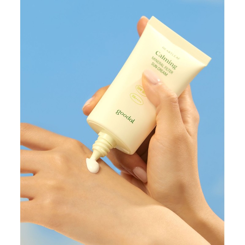 Goodal [2pack] Clear Houttuynia Cordata Soothing Mineral Sunscreen 50ml [Bonus]