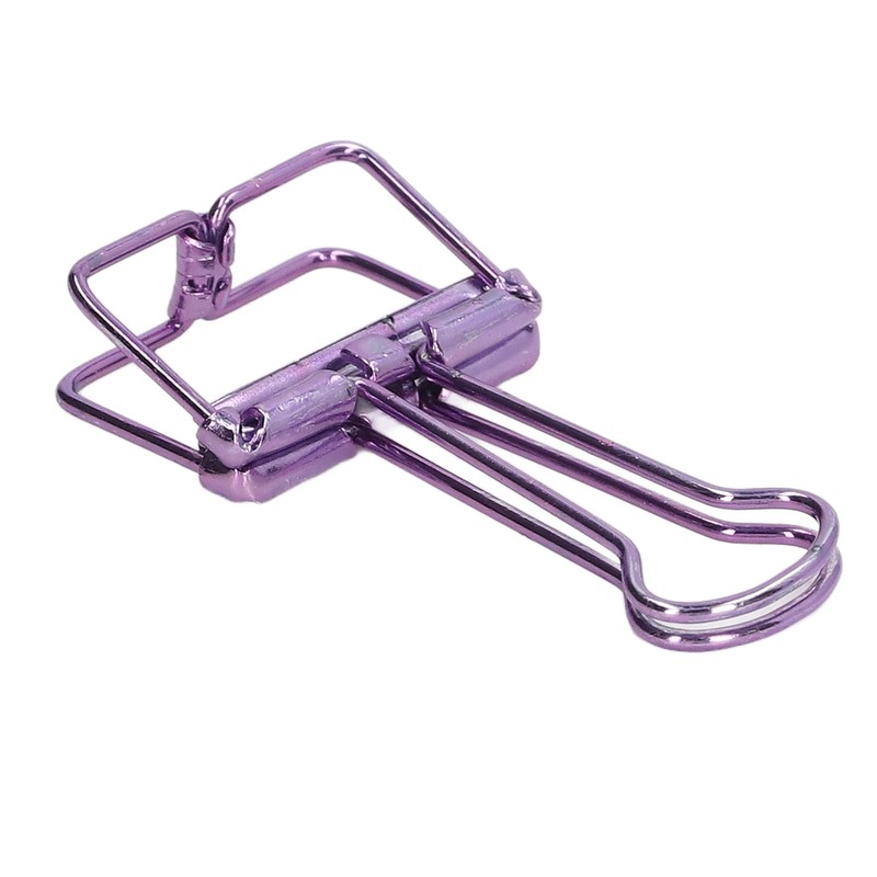 80 Pcs Binder Clips 19mm Powerful Clamping Force Durable Metal
