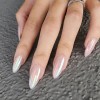 24 Pz, Kit De Uñas Postizas Largas Con Kit De