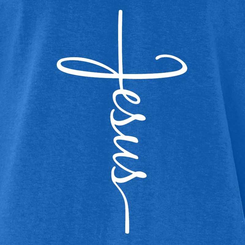 Shop4Ever Jesus Cross T-Shirt