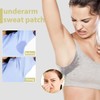 Armpit Sweat Pads, 20 Pcs Invisible Self-adhesive Underarm Sweat Pads,