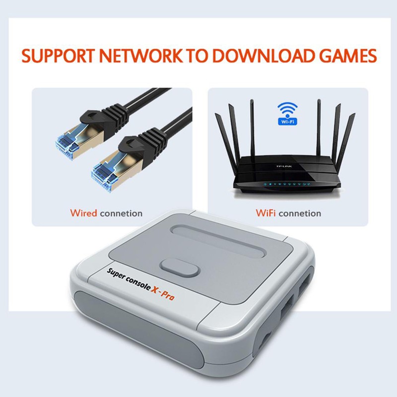 Wireless Retro Game Console Mini TV Video Game Player Portable