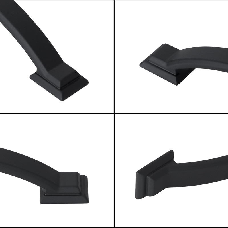GIYURO 10 Pack 3 Inch Cabinet Pulls Matte Black Kitchen