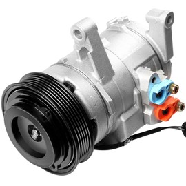SCITOO A/C Compressor with Clutch for Dodge Durango 3.7L 2004 2005 2006 2007, Fast Cooling Air Conditioner Compressor for Chrysler Aspen 4.7L 2007, for Jeep Commander 3.7L/4.7L 2006 2007