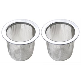 ZEROJAPAN P-MI-2 18-8 Stainless Steel Mini Tea Strainer, Set of 2