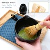 11 PCS Matcha Set Whisk and Bowl, Black Matcha Kit