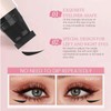3Pcs Eyeliner Stamp, Precision Eye Makeup Tool for Symmetrical Cat