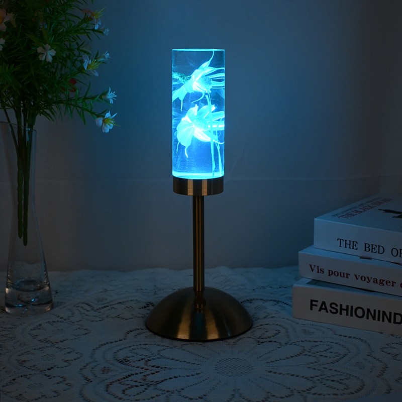 Aeon Flower Acrylic Table Lamp Bedroom Bedside Lamp Ambience Decorative