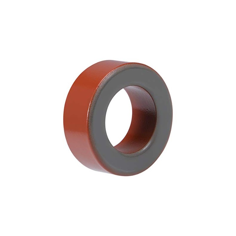 sourcing map Toroidal Core Red Grey 26.8 x 45.2 x