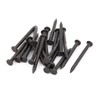 sourcingmap 2mmx25mm Carbon Steel Point Tip Concrete Cement Nail Black